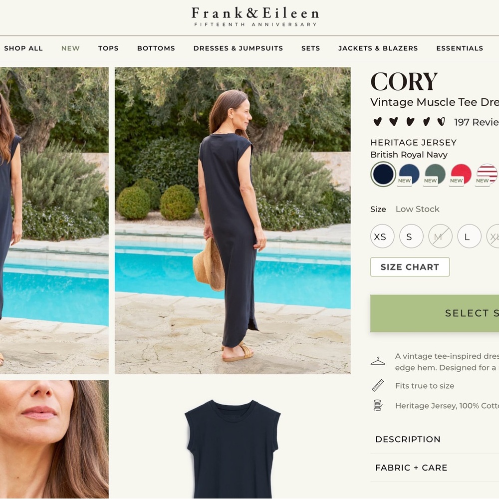 Frank and Eileen Cory Dress